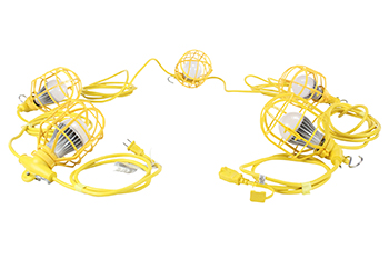 Industrial Yellow String Lights (100')